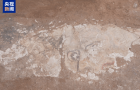 龙门石窟香山寺遗址新出土一处唐代壁画