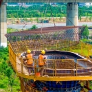 焦济洛平高铁洛河特大桥加快建设